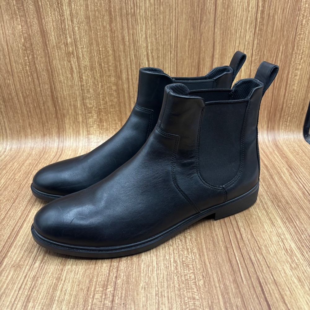 ECCO Sartorelle 25 Chelsea Boots Womens 42 US 11 Black Leather Excellent 261893 - Picture 3 of 9
